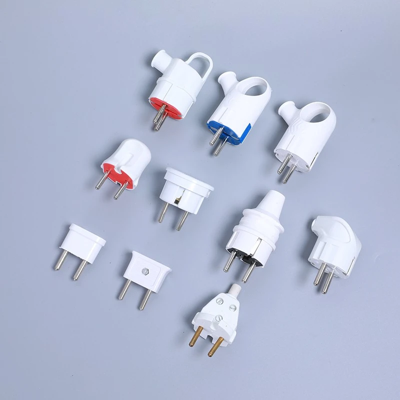 European Style 2 Pin Electrical Power Plug factory